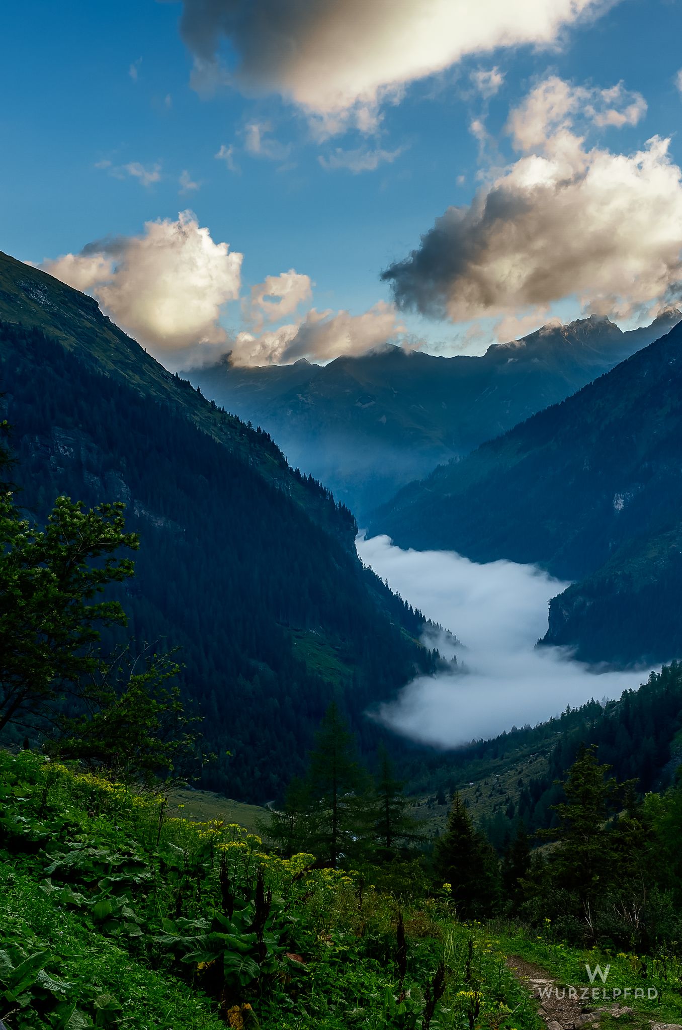 Aufbruch von der Gollinghütte